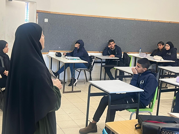 اسبوع التسامح في مدرسة الرازي الاعدادية- جلحولية